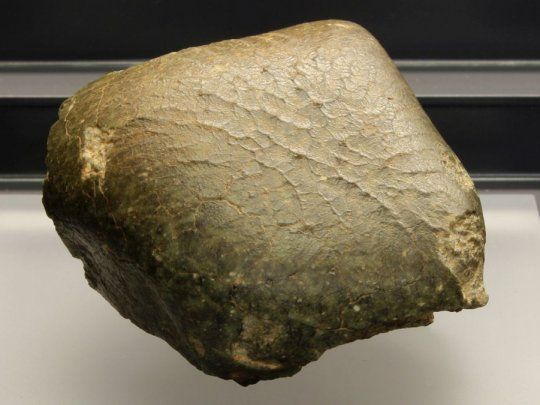El meteoríto Oued Awlitis 001.