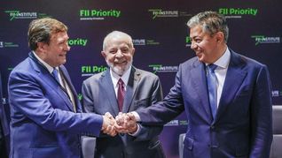 Alberto Weretilneck, Lula Da Silva y Rolando Figueroa.