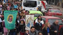 La movilización por la Virgen de Guadalupe.&nbsp;