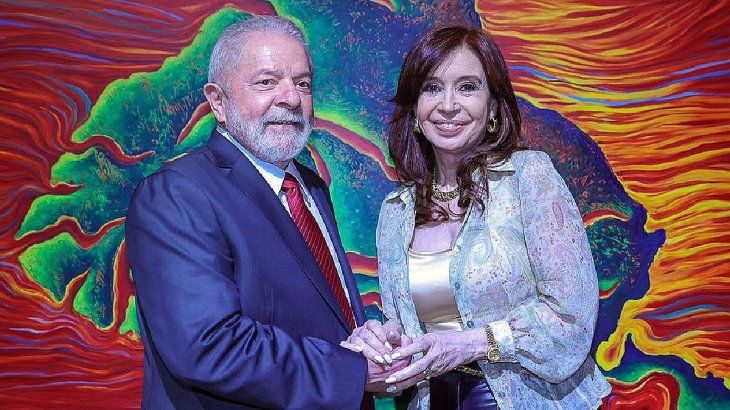 Cristina Fernández de Kirchner y Lula Da Silva.