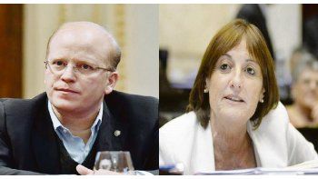 Luis Contigiani y Alicia Ciciliani