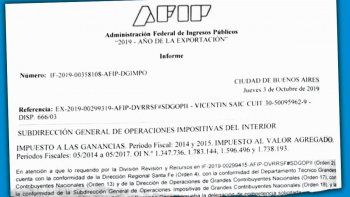 escandalo: en 2019, macri y cuccioli sacaron a vicentin de grandes contribuyentes