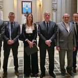 El gobernador Sergio Ziliotto encabezó la delegación pampeana. El gobernador Sergio Ziliotto encabezó la delegación pampeana.