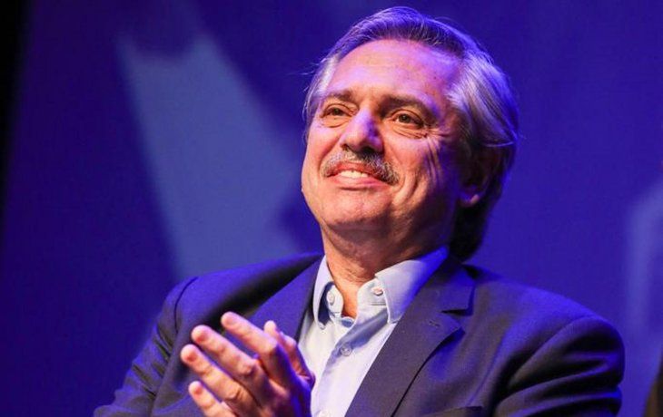 Alberto Fernández, en el acto homenaje a Alfonsín.&nbsp;