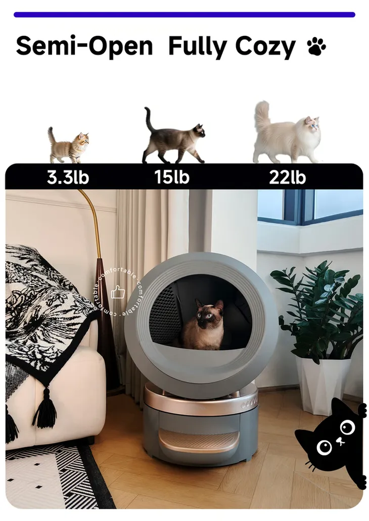 Con tecnología avanzada y un diseño práctico, este invento ya cautiva a millones de hogares que buscan higiene y comodidad para sus gatos.