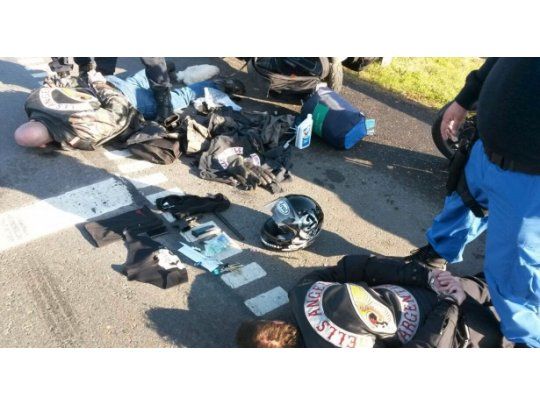Tiroteo entre motoqueros: más de 100 disparos, un herido grave y 11 detenidos