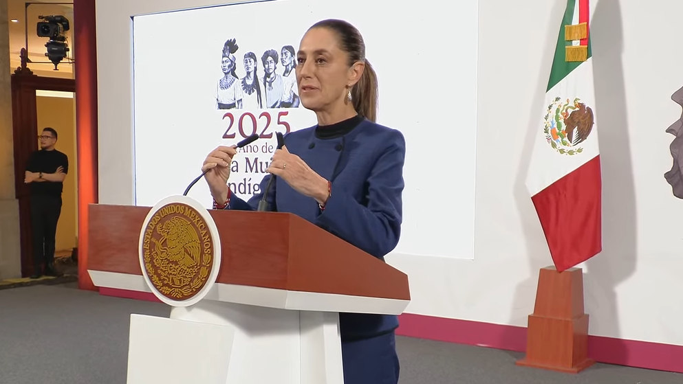 La Mañanera de Claudia Sheinbaum de este miércoles.
