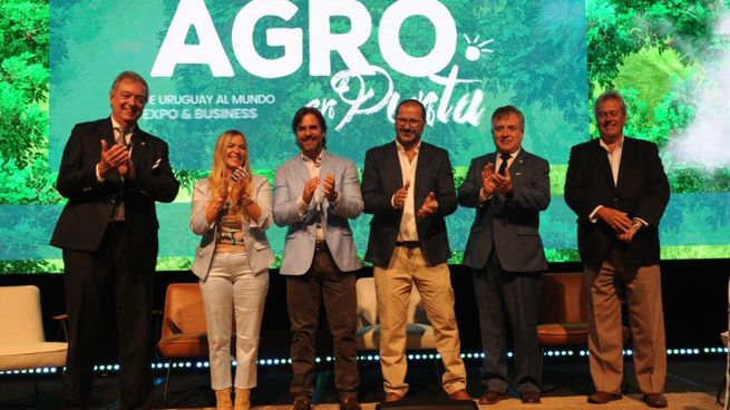 La exposición “Agro en Punta” tuvo una nutrida convocatoria, incluida la presencia del presidente Luis Lacalle Pou.