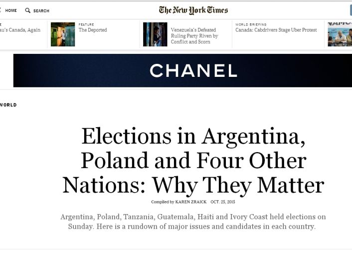 New York Times, Estados Unidos