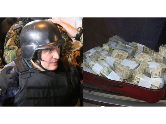El juez Rafecas había pedido una pericia en base a los fajos y termo sellado que tenían algunos de los bultos repartidos en bolsos y valijas