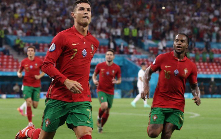 Cristiano Ronaldo acumula récords en la presenta Eurocopa 2020.