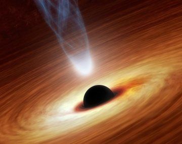 La energía contenida en los agujeros negros es enorme.