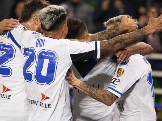 Golpeó primero. Vélez le ganó a River en la ida de los octavos de final de la Copa Libertadores.