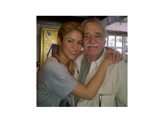 Shakira y Gabriel García Márquez.
