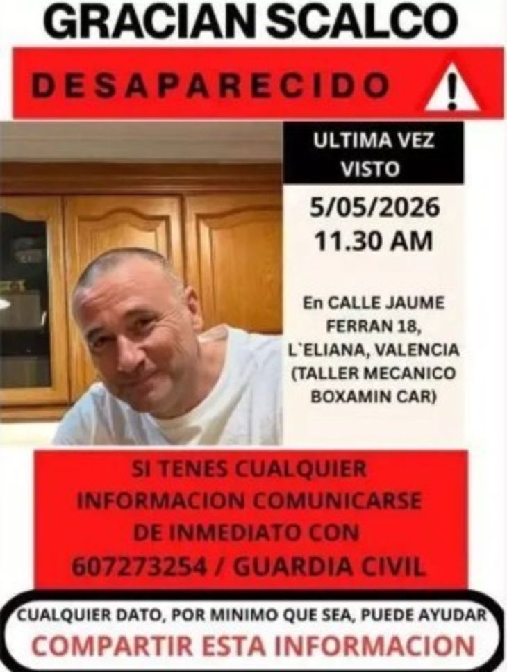 Scalco despareció al llevar su camioneta al taller. Scalco despareció al llevar su camioneta al taller.