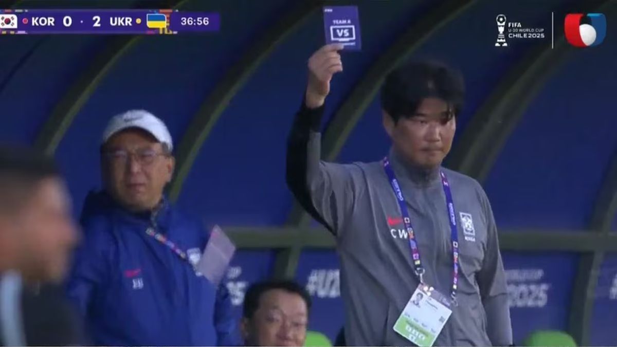 The green card debuted in the U20 World Cup in Chile: how it is used and what changes it brings