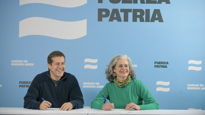 Mariano Recalde llevará a Ana Arias, decana de Sociales, como compañera para competir por una banca en el Senado.