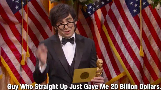 Milei fue parodiado una vez más por la tv estadounidense.