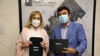 El intendente de La Matanza, Fernando Espinoza, se reunió con la viceministra de Educación de la Nación, Silvina Gvirtz.