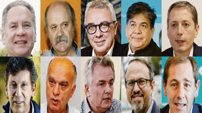 Alberto Descalzo, Alejandro Granados, Julio Zamora, Mario Ishii, Fernando Gray, Gustavo Posse, Nestor Grindetti, Héctor Gay, Diego Valenzuela y Julio Garro.