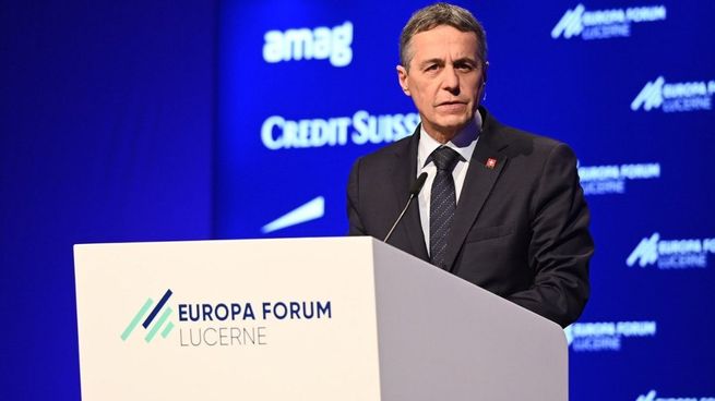 Presidente de Suiza, Ignazio Cassis.&nbsp;