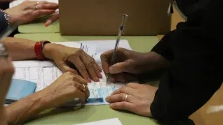 balotaje 2023: la jornada electoral en imagenes