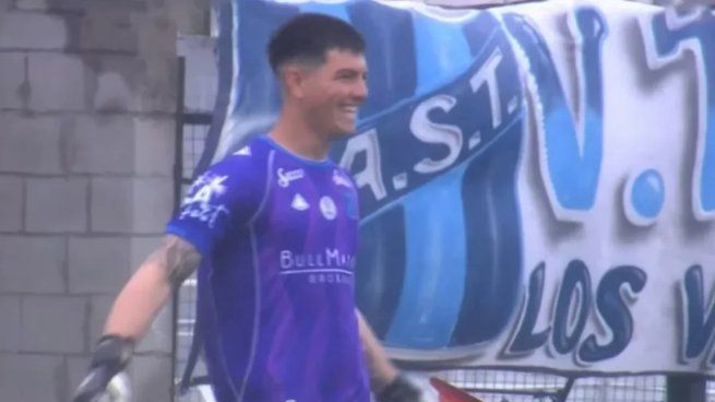 Joaquín Enrico convirtió un golazo en San Telmo