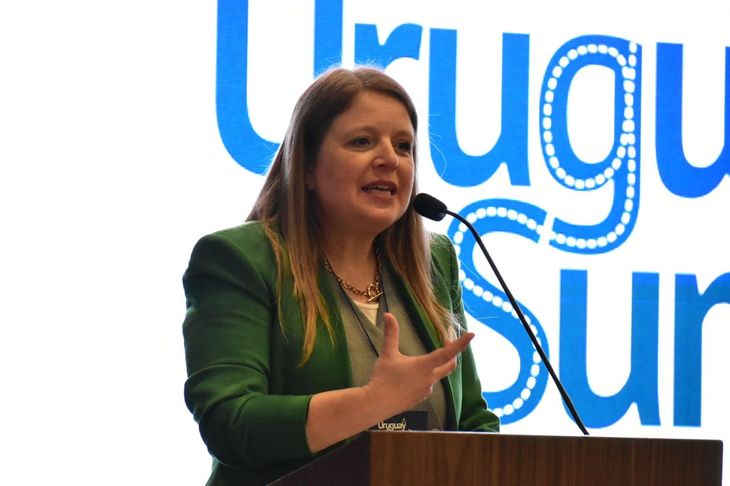 Marina Cantera, presidenta de la Cámara Uruguaya de Turismo. Marina Cantera, presidenta de la Cámara Uruguaya de Turismo.