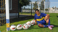 Siete pelotas:aquella tarde de 2014 convirtió 7 tantos ante Argentinos Junior y pedía pista en primera.&nbsp;