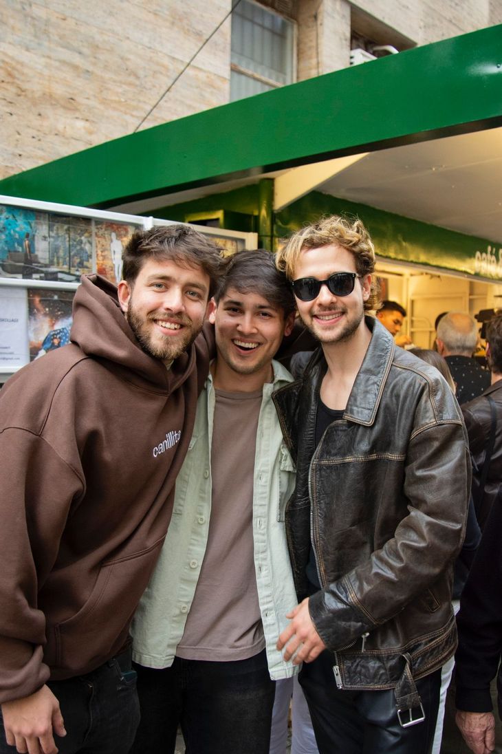 Lautaro Loguzzo, Gerónimo Messineo y Julián Cerati, creadores de Canillita. Lautaro Loguzzo, Gerónimo Messineo y Julián Cerati, creadores de Canillita.
