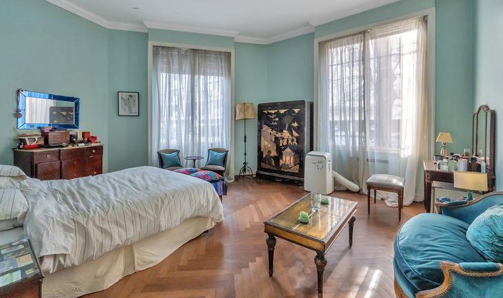 Uno de los dormitorios conserva materiales originales de la construcción Uno de los dormitorios conserva materiales originales de la construcción