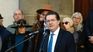 Secretary of the Presidency, Rodrigo Ferrés, referred to the PIT-CNT plebiscite in his official speech. Secretary of the Presidency, Rodrigo Ferrés, referred to the PIT-CNT plebiscite in his official speech.