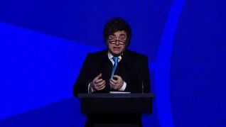 Javier Milei cerró el año en la Fundación Faro. Javier Milei cerró el año en la Fundación Faro.