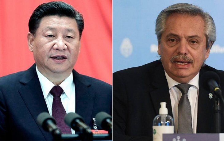alberto y xi jinping acordaron viaje a china