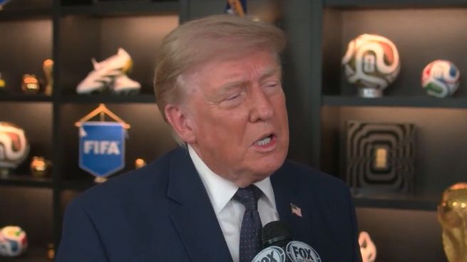 Donald Trump en la final del Mundial 2026: Es difícil apostar contra Messi.