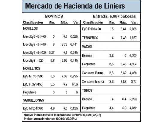 Subas en Liniers por las lluvias