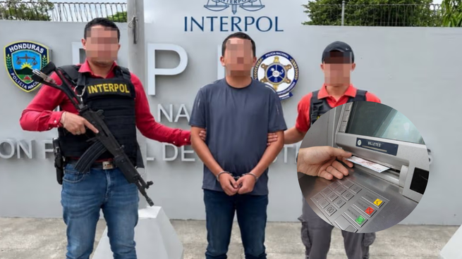 El mexicano que hackeaba cajeros automáticos en Honduras.