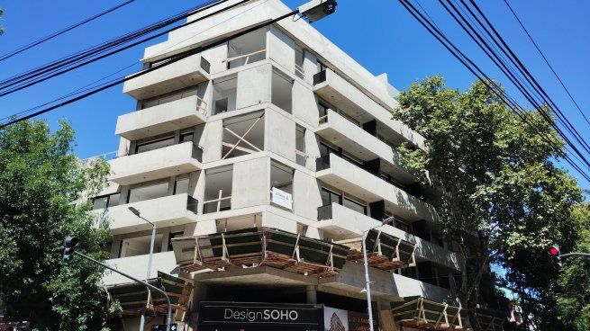 Una obra en Palermo, el barrio que lidera la construcción de viviendas desde hace más de 10 años en CABA