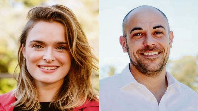 Catalina Riganti y Facundo Zaldúa.