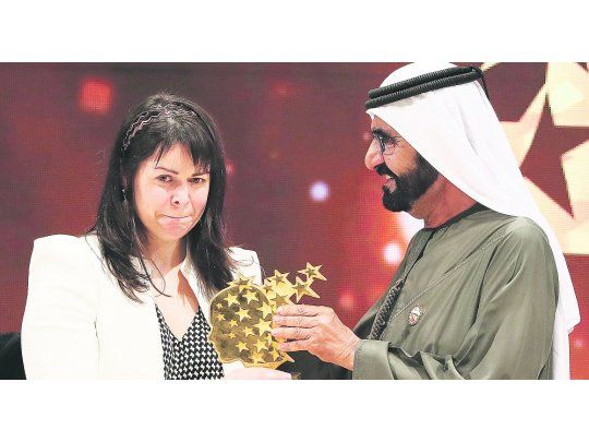 Distinción. Además del reconocimiento otorgado en una ceremonia en Dubái, MacDonnell recibirá un premio de un millón de dólares.