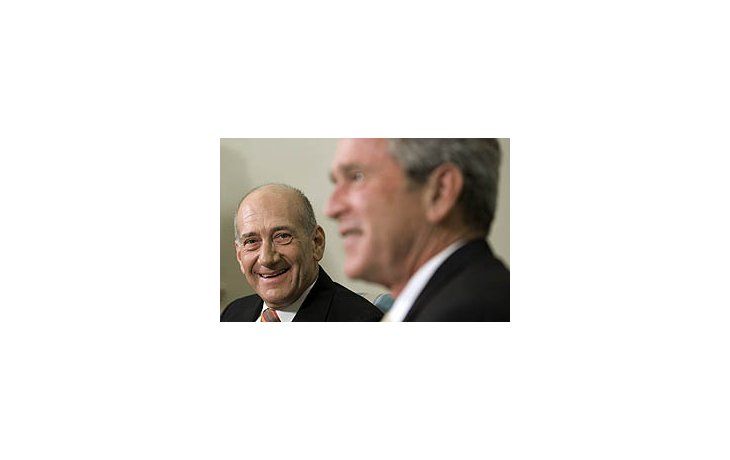 Bush y Olmert advirtieron sobre la amenaza que representa Irán