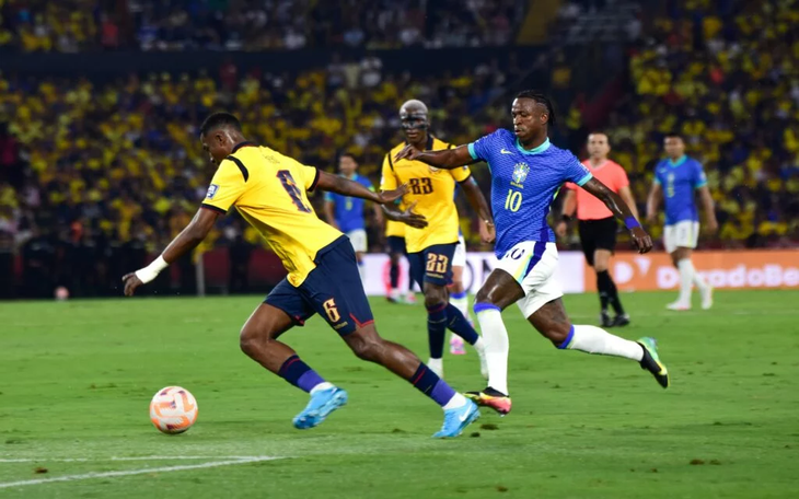 Ecuador and Brazil no advantages were taken in what was a boring game. Ecuador and Brazil no advantages were taken in what was a boring game.
