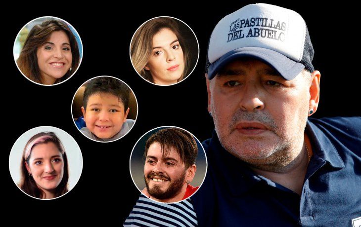Los hijos de Maradona llegaron a un acuerdo con un grupo sueco para gestionar la marca del nombre Los hijos de Maradona llegaron a un acuerdo con un grupo sueco para gestionar la marca del nombre