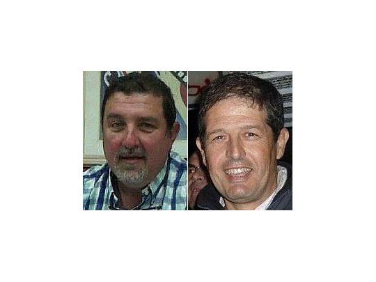 Jorge Ferreira (UCR) y Mario Sabbatella (FpV), dos de los candidatos.