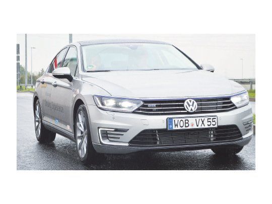 La versión híbrida del Passat