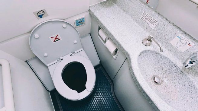 Investigadores encontraron superbacterias en aguas residuales de inodoros de aviones