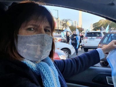 Qu dijo Patricia Bullrich sobre la caravana por el D a de la Lealtad