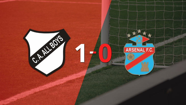 Arsenal perdió 1-0 ante All Boys