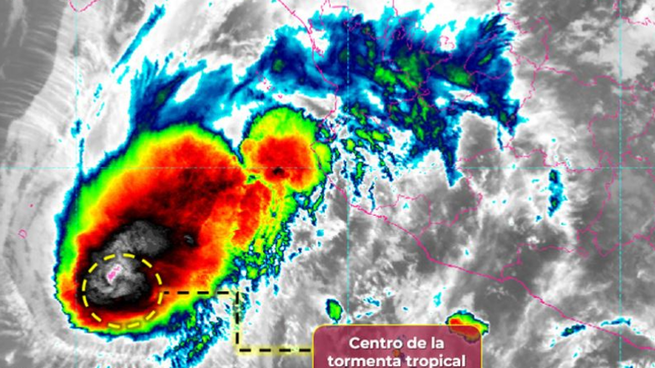 Alvin se dirige hacia Baja California Sur.