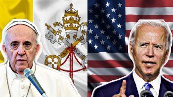 el papa francisco hablo por telefono con joe biden y lo felicito por el triunfo electoral